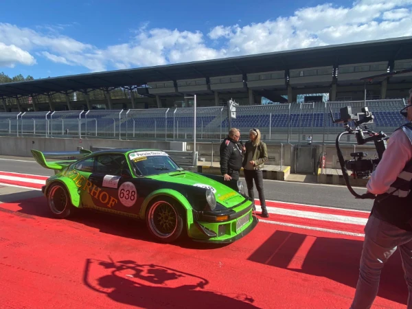 Red Bull Ring – Fernsehaufnahmen mit ORF-Interview Red Bull Ring – Fernsehaufnahmen mit ORF-Interview