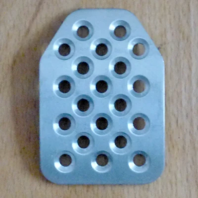 Alu Pedalauflagen